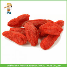 Getrocknete Wolfberry Exporteur in China Goji Berry 500g Körner / 50g